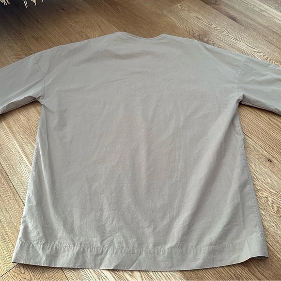 NWT COS  OVERSIZED TAN SHIRT - S - Picture 8 of 15